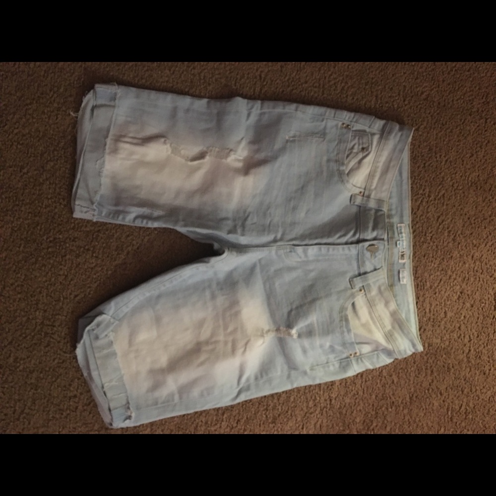 Summer Nights Denim Bermudas